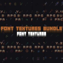 Font Textures Bundle Pack
