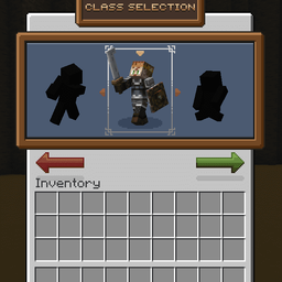 Class selection GUI