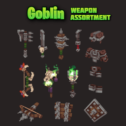 Goblin Assortment Animated Weapon Set